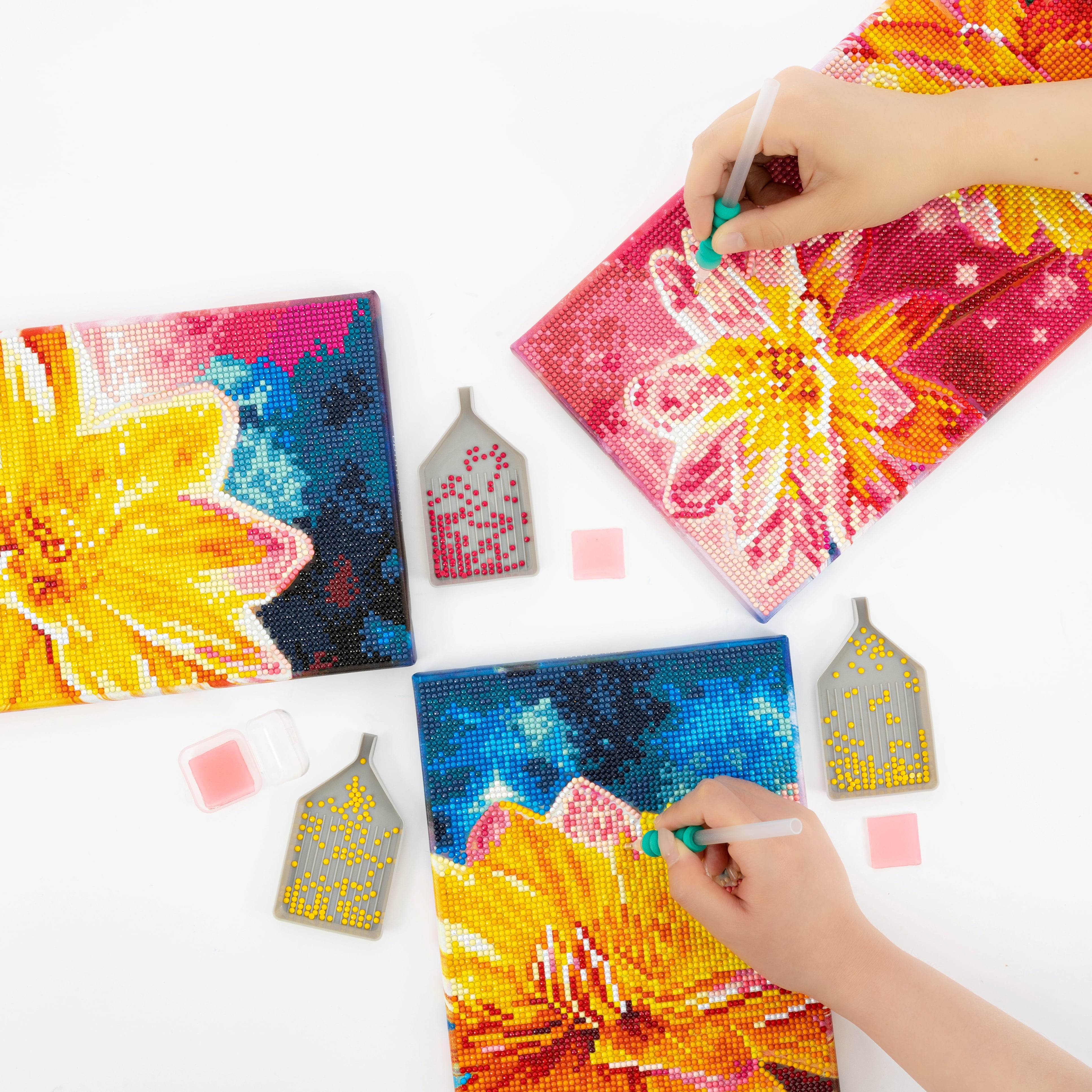 DIAMOND DOTZ® Floral Triptych Diamond Painting Kit