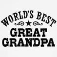 thumbnail image 3 of CafePress - World's Best Great Grandpa Baseball Jersey - Cotton Baseball Jersey, 3/4 Raglan Sleeve Shirt, 3 of 4