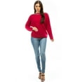 thumbnail image 3 of Embellished Knit Loose Fit Tunic Top, 3 of 3