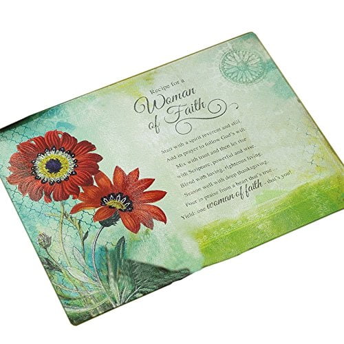 Woman of Faith Cutting Board