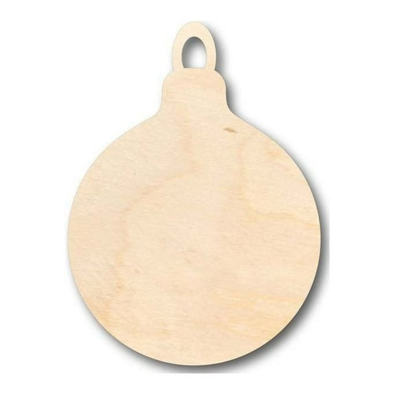 Unfinished Wood Bulb Shape - Christmas - Craft - up to 46" DIY 20" / 1/4"