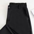 thumbnail image 7 of AherBiu High Waisted Work Pants for Women Straight Leg Business Casual Office Dress Pants Trousers, 7 of 7
