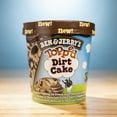 thumbnail image 4 of Ben & Jerry's Non-GMO Top Dirt Cake Ice Cream Cage-Free Eggs Kosher Milk, 1 Pint, 4 of 8