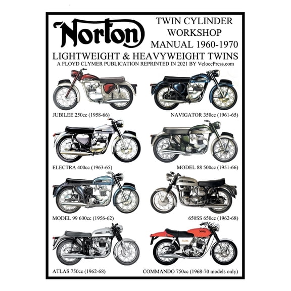 Norton Twin Cylinder Workshop Manual (1960-1970)