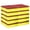 D, variant on Nylon Emery Sponge Heavy Duty Kitchen Scrubbing Pad Non Scratch Dishwashing Cleaning Block for Pots Pans Rust Removal Stains Removal Kitchen Bathroom Car Multi Surface Cleaner Tool Bulk Pack