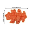 thumbnail image 3 of Thanksgiving Autumn Maple Leaf Imitation Carpet Home Bathroom Absorbent Floor Mat Entrance Door Mat, 3 of 6