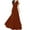4-brown womens dresses, variant on UPPADA Womens 2026 formal Evening Gowns Maxi Dress Cocktail Party V Neck Sleeveless Wedding Guest Long Elegant Dress Pleated Loose Dresses Wine,XXL