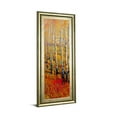 thumbnail image 2 of Classy Art 1782 18 x 42 in. Vivid Birch Forest I by Tim Otoole Framed Print Wall Art, 2 of 4