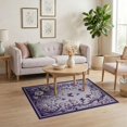 thumbnail image 3 of ODIKA Bathtub Vintage Butterfly Botanical Scroll Border Backing Pet Friendly & Kids Safe Play for Playroom, Bedroom, Reading Nook, 3 of 7
