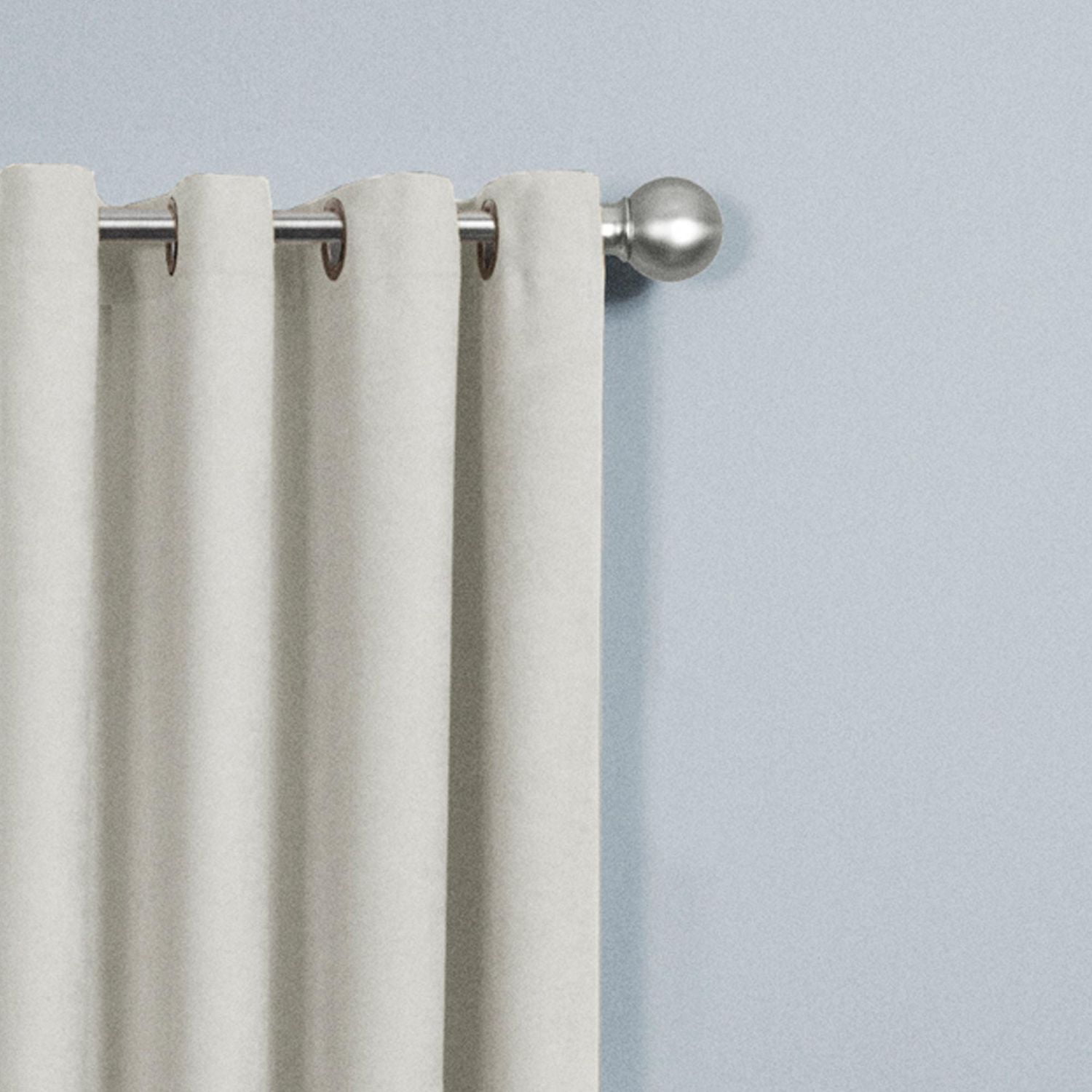 Mainstays Faux Suede Drapery Grommet Window Panel