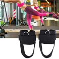thumbnail image 4 of Greeniant 2 piezas Fitness tobillo correas ajustables D-Ring puños gimnasio pierna fuerza entrenamientos con hebilla deportes pies protector Ropa Deportiva, Zapatos, 4 of 6
