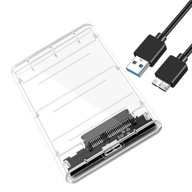 Caja de disco duro externo de 2,5 pulgadas Caja 5 USB 3.1 , Claro Hugo Caja de disco duro