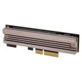 thumbnail image 5 of Tarjeta adaptadora M.2 NVMe SSD a PCIE 4.0 yuxing 64 Gbps compatible con ranuras X4 X8 X16, 5 of 5