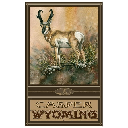 Casper Wyoming Antelope Giclee Art Print Poster by Dave Bartholet (12