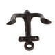thumbnail image 3 of Juego de 4 ganchos de doble pared de hierro fundido para baño, dormitorio, suspensión resistente, ganchos multiusos, decoración con forma de ancla, mo Soledad gancho organizador de pared decorativo, 3 of 9