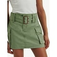 thumbnail image 3 of Justice Girls Cargo Skirt with Belt, Sizes 6-18, Slim & Plus, 3 of 8