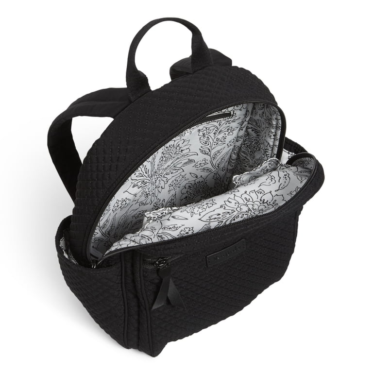 Vera Bradley Black Quilted Microfiber Convertible Backpack Tote Bag Vera Bradley Women main image 4