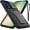 Black, variant on REQO for Samsung Galaxy A37/A36/A56 5G Case with 2 Pack Screen Protector, Upgrade Slide Camera Cover & Kickstand, Lanyard Strap, Military Grade Shockproof Heavy Duty Robust Bumper Phone Case