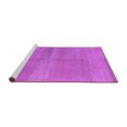 thumbnail image 2 of Ahgly Company Machine Washable Indoor Rectangle Abstract Purple Modern Area Rugs, 7' x 9', 2 of 4