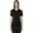 Black, variant on Ash City Extreme Women's Snag Protection Colorblock Polo 75107 Black XL