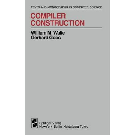 Compiler Construction [Hardcover - Used]
