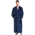 thumbnail image 2 of TurkishTowels Parador Terry Velour Bathrobe, 100% Combed Pure Cotton, Made In Turkey, 2 of 20