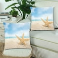 thumbnail image 3 of MKHERT Beach Throw Pillowcase Pillow Cover Cushion Couver 18x18 inch, 3 of 3