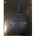 thumbnail image 1 of Pre-Owned Essential Calculus: Early Transcendentals, Loose-leaf Version, 9781337692991, 1337692999, Paperback, 2 edition, 1 of 1