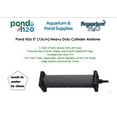 thumbnail image 2 of Pond H2o 5 Inch (13cm) Heavy Duty Bar Type Airstone Cylinder for Pond or Aquarium Pump Fine Bubble Diffuser for Outdoor Pond Garden Circulation System Aquariums, Aquatic, Hydroponic, Fish Tank, 2 of 6