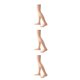 thumbnail image 2 of Qarigey 4x 32cm Calcetines hasta la rodilla para mujer JK Medias largas por encima de la rodilla Medias hasta el muslo para diario Fiesta de Type2 NO2, 2 of 6