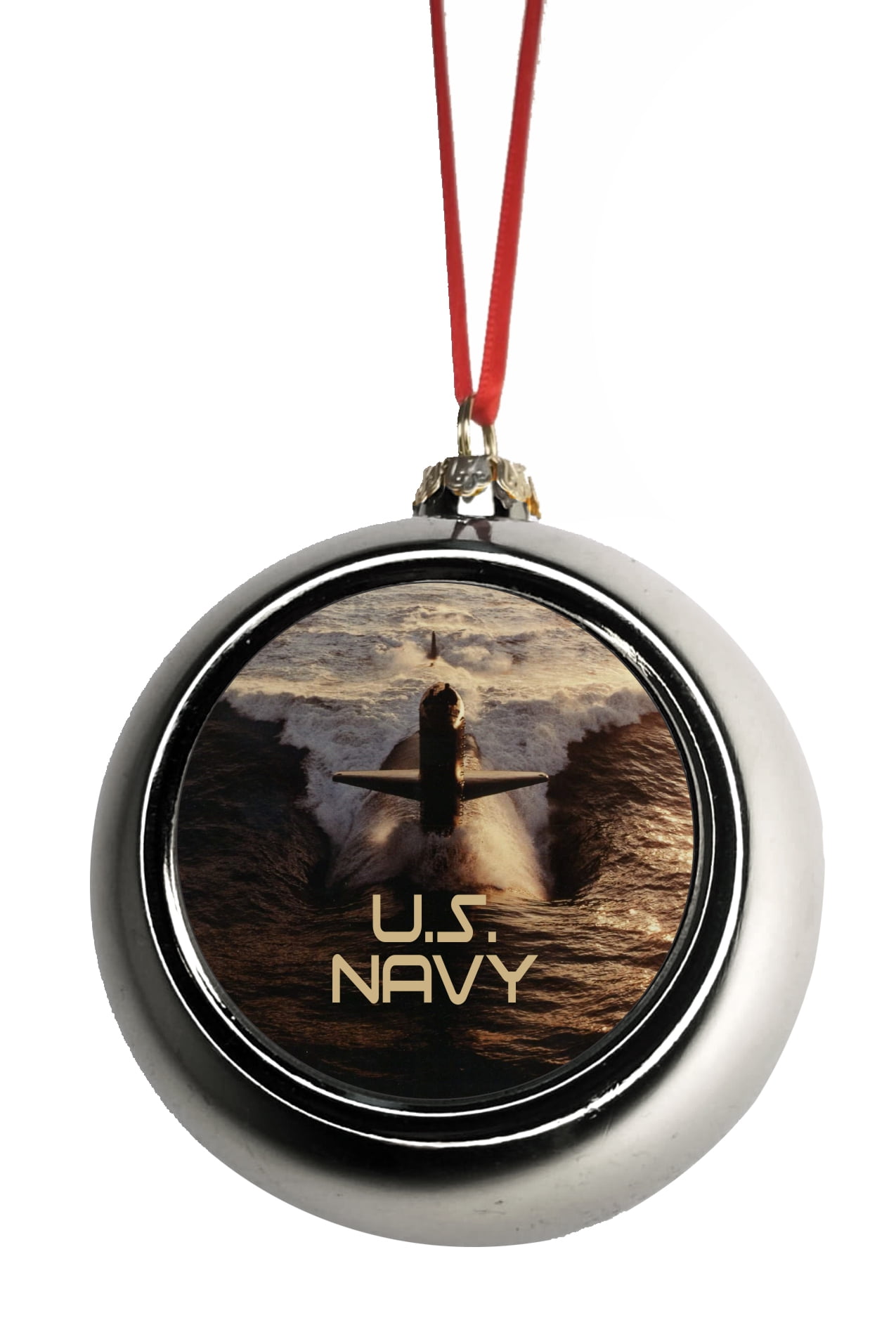 U.S. Navy United States Navy Submarine Bauble Christmas