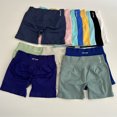 thumbnail image 2 of Dfyne Impact Shorts With Logo Low Ribbed Band Yoga Shorts Seamless Scrunch Bum Workout Gym Shorts Booty Stretch Running Shorts, 2 of 5
