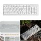 thumbnail image 2 of 104 Key Minimalist White Blank Keycaps XDA Height PBT Keycap Set For Mechanical Keyboards For Office And Gaming, 2 of 4