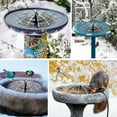 thumbnail image 4 of DAMAI Cord Bird Bath Heater for Outdoors in Winter, 70W Submersible Heater - Thermostatic Control Pond Deicer, Bird Bath Deicer for Chicken Poultry Outdoor Yard Patio Pond Farm Chicken Poultry, 4 of 9