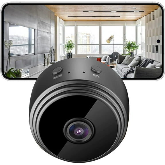 Security Camera Indoor Wireless, 150° Wi-Fi Camera for Home Security, 1080P Smart Pet Dog Camera with Phone App, Motion Detection and Night Vision