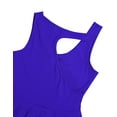 thumbnail image 6 of iEFiEL Womens Sleeveless High Low Leotard Ballet Lyrical Dance Dress, 6 of 7
