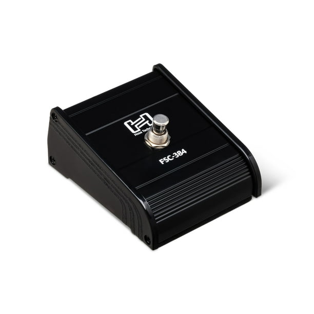Footswitch Hosa FSC-384 con cierre único estilo guitarra