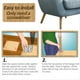 thumbnail image 3 of 4 Piezas de Patas de Muebles de Madera Maciza, Patas de Mesa Rectas, Patas de Silla Antideslizantes, Accesorios de Repuesto de 20 cm, 3 of 4