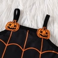 thumbnail image 5 of GYRATEDREAM Toddler Baby Halloween Top Printing Dress Outfits Long Sleeve Top + Dress Set 0-4 Years, 5 of 8