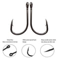 thumbnail image 4 of 100Pcs Metal Fishing Tools Hooks Jig Big Hook Bait Fishhooks Holder Sizes-NEW, 4 of 8