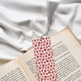 thumbnail image 6 of Kdxio Hand Drawn Strawberry Print Metal Tassel Bookmarks,Perfect Gift for Art Lovers and Bookworms Metal Bookmarks for Women, 6 of 8