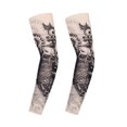 thumbnail image 1 of Manga de tatuaje Mangas de brazo de refrigeración para hombres Guantes largos sin dedos Antideslizante Protección solar Mangas de brazo con tatuaje Sincero Ropa, 1 of 8