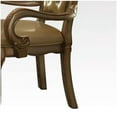 thumbnail image 4 of Bowery Hill Dining Side Chair in Bone PU and Gold Patina (Set of 2), 4 of 6
