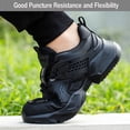 thumbnail image 5 of Steel Toe Cap Work Shoes Waterproof Safety Shoes Mens Womens Lightweight Breathable Safety Trainer EU 36-46, 5 of 7
