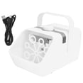 thumbnail image 1 of Juguete de soplado de burbujas automático, máquina de burbujas eléctrica, soplador de burbujas USB, máquina de burbujas para niños, artesanía excepcional Jadeshay A, 1 of 8