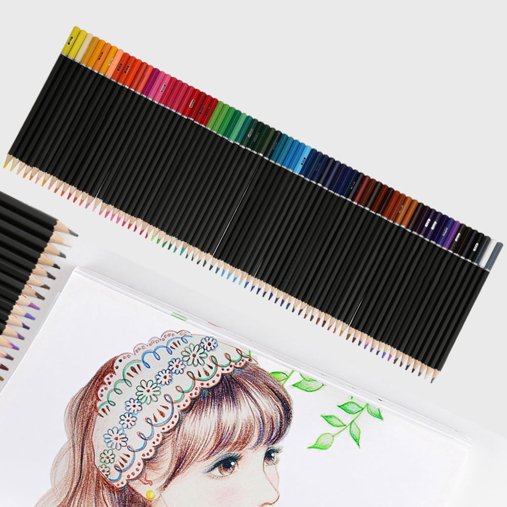 Watercolor Pencils Set, 72pcs, Artists' Quality, Water-Soluble, Sketch & Paint, Ideal for School Art Projects, 180 Characters Max