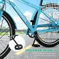thumbnail image 6 of MOPHOTO 7 Speed 26in Adult Tricycle for Adult with Big Basket, Exercise Men's Women's Bicycle, 3 Wheel Cruiser Bike Tricycle Adjustable Seat Post, Disc Brakes, Safe and Durable Mountain Trikes, 6 of 11
