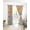 Orange, variant on Spring Floral Blackout Curtains 39 Inches Long,Thermal Insualted Grommet Curtains & Drapes,Pastoral Colorful Botanical Summer Room Darking Curtains for Living Room Bedroom 2 Panels 27.5"W x39"L
