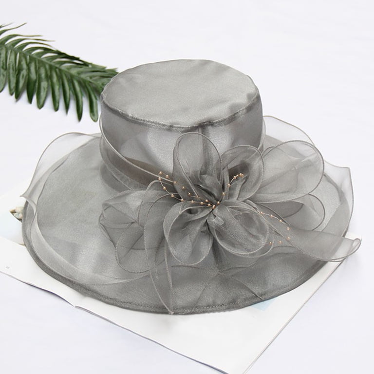 Kentucky Derby Hat Women Church Hats Dress Hats for Women 