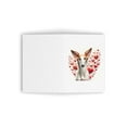 thumbnail image 3 of DistinctInk Greeting Card / Note Card - Valentine's Day Ibizan Hound - PACK of 3, 3 of 7